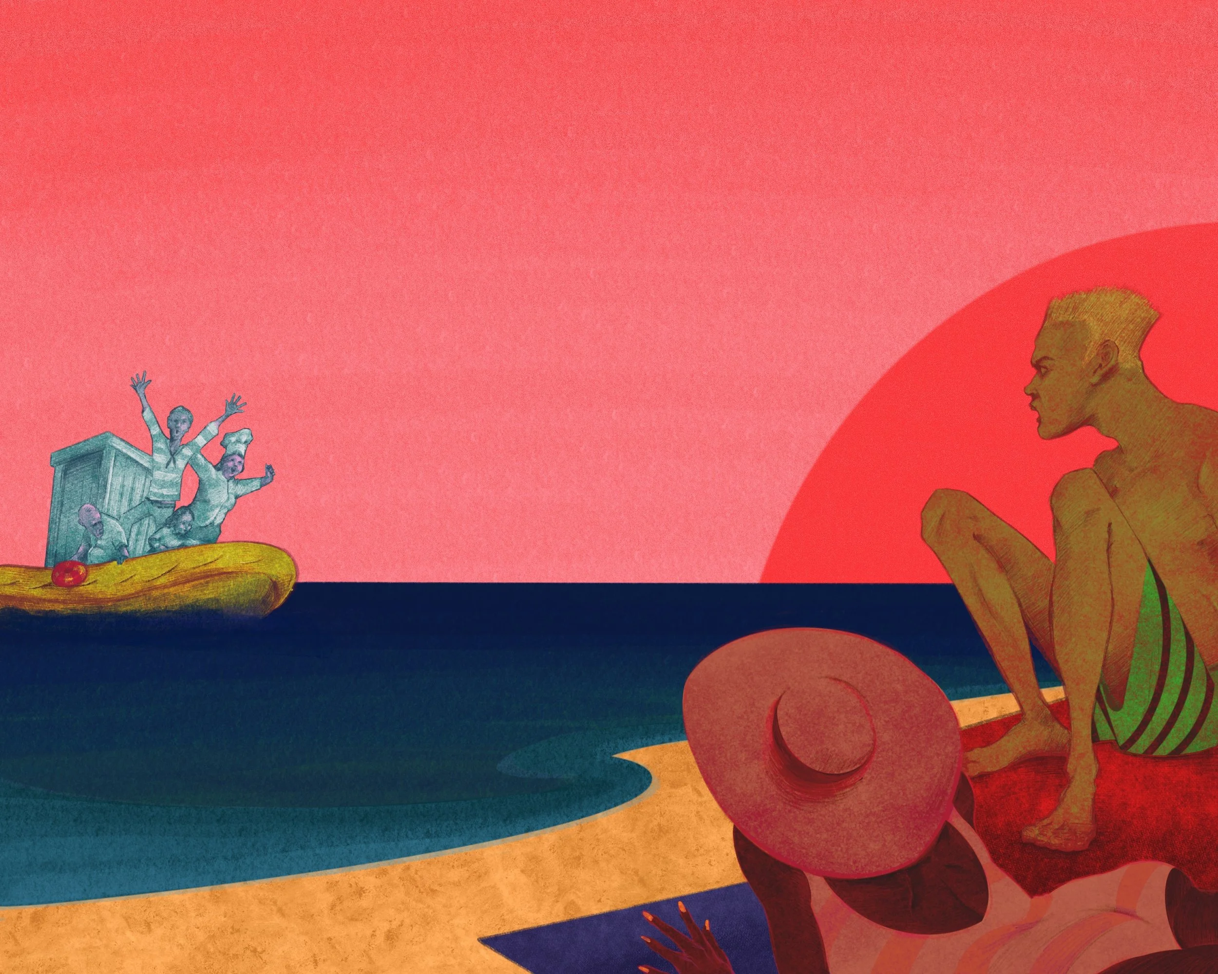 The Survivors of the Ship