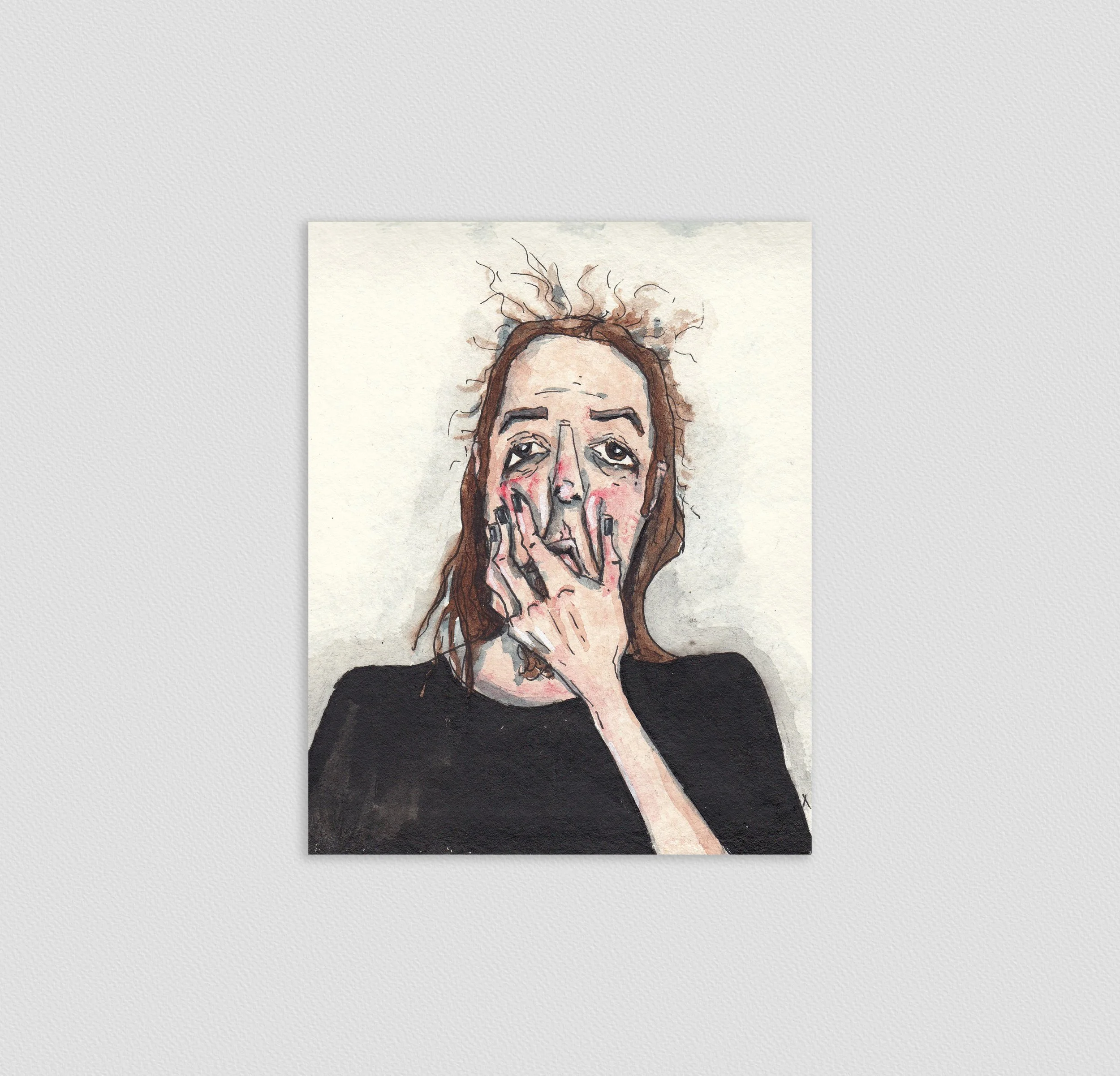 Watercolor portrait