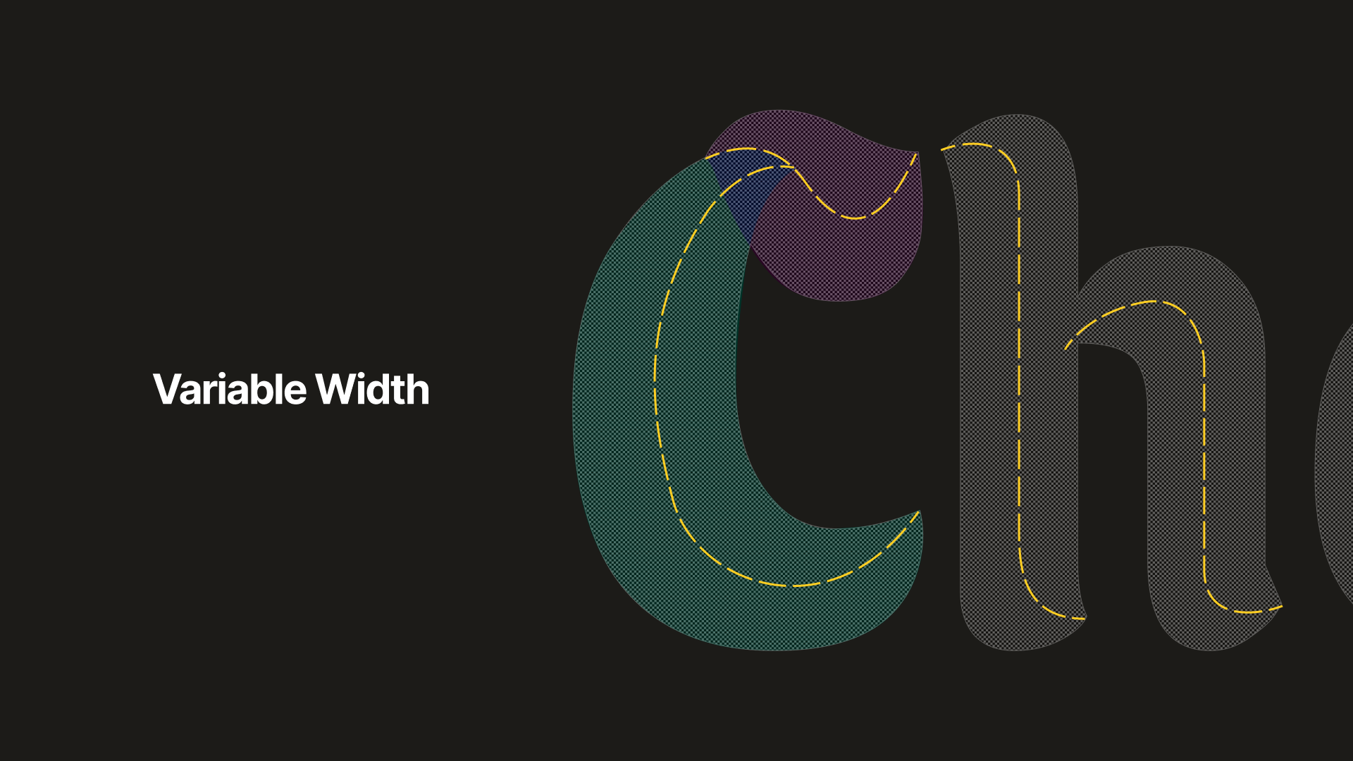 Variable Width Versus Fixed Width Characters