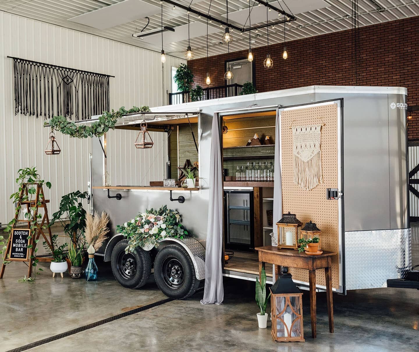 Our trailer was converted with both mobility and functionality in mind; while we are technically compact you will find no shortage of prep-space here. 

We are ready to serve up to 200 guests at your next event and cannot wait for that day to come! 
