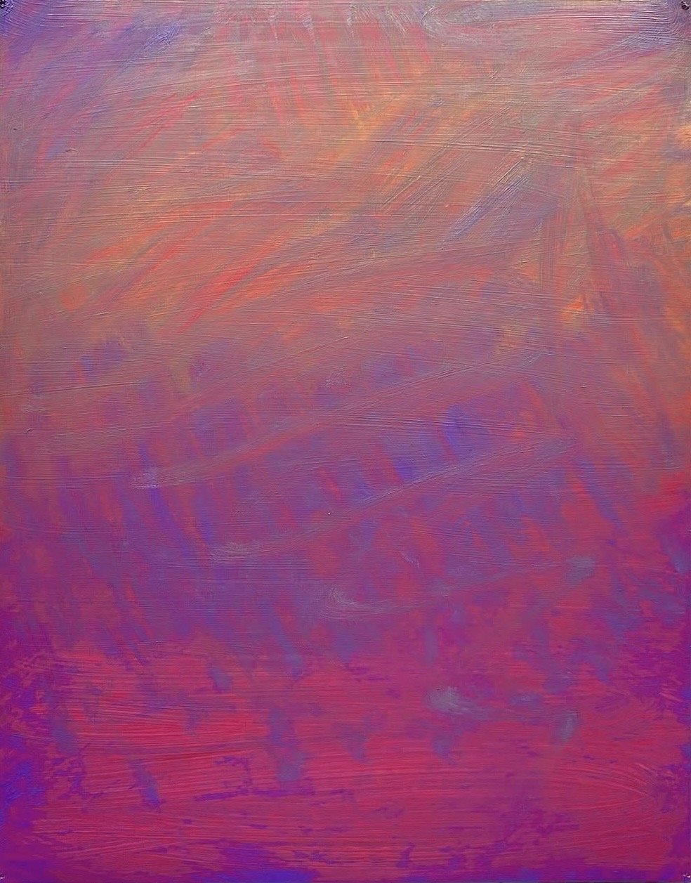 “Dawn / A shuddering reflection”
14” x 11” / oil on yupo
2023