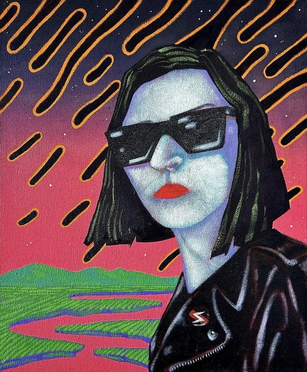 “Six six sixties”
17” x 14” / oil on canvas
2023