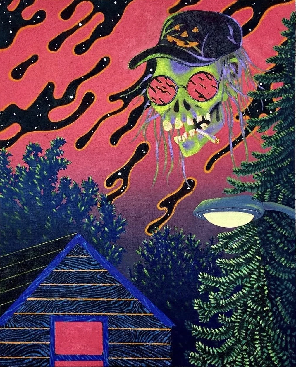 “Wherever the wind blows, the hangman goes”
26” x 21” / oil on canvas
2022