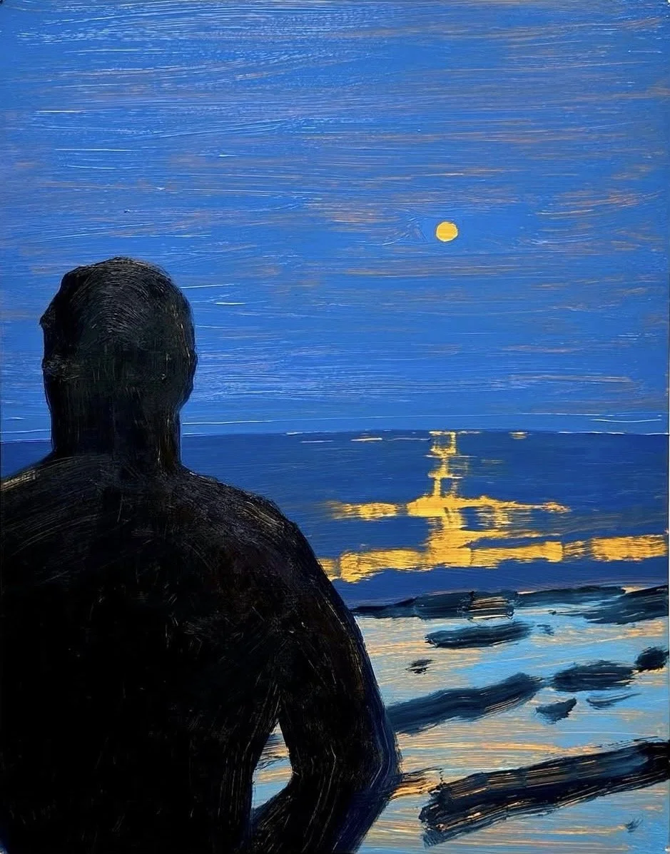 “Night tide”
14” x 11” / oil on yupo
2023