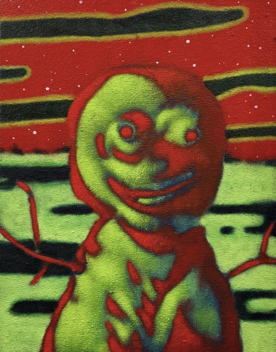 “The ghost behind the sun”

14” x 11” / oil on canvas
2025