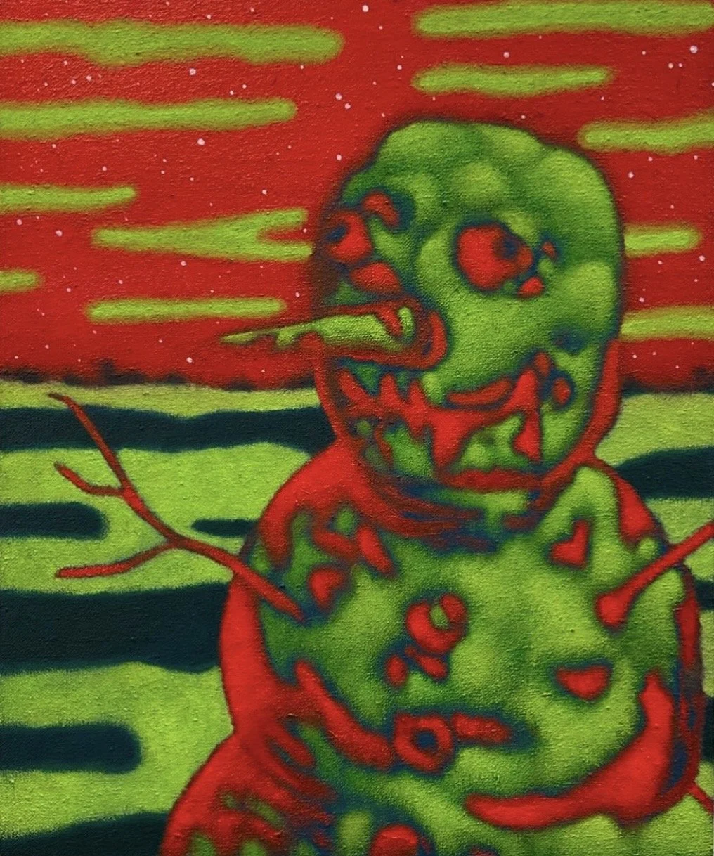 “sNOwman”
18” x 15” / oil on canvas
2025