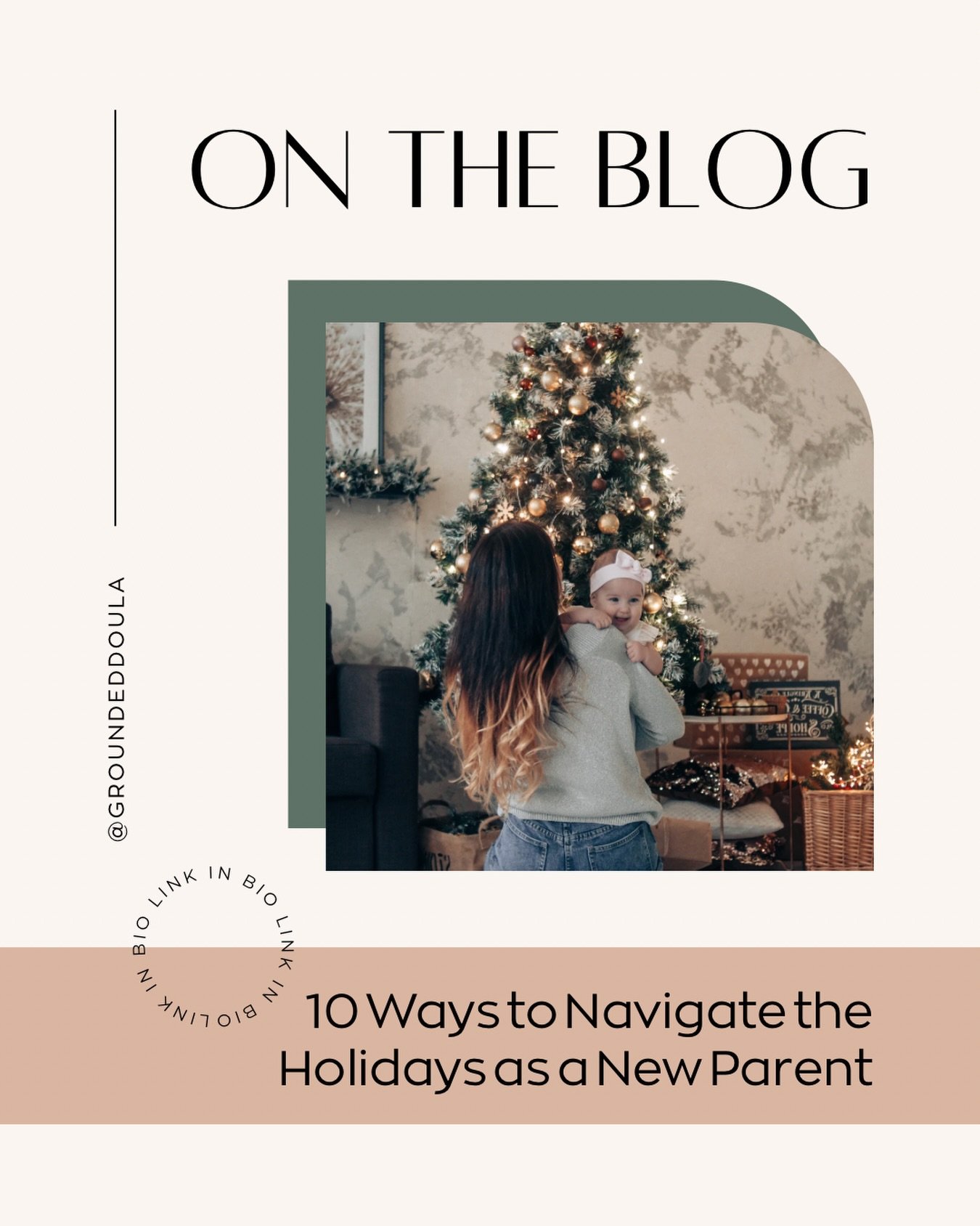 ✨ NEW BLOG POST! ✨

&ldquo;10 Ways to Navigate the Holidays as a New Parent&rdquo; 

Did you recently welcome a little one? Congrats!
The holiday season may look a little different for you this year - and that&rsquo;s ok!

I dive into taking care of 