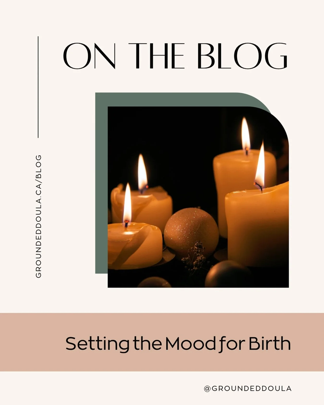 ✨ NEW BLOG POST! ✨

&ldquo;Setting the Mood for Birth&rdquo; 

Because setting the mood isn't just for making babies, people! 😉🕯️

Join me as I discuss how to boost oxytocin in labour and ways to make your birth environment calmer and more benefici