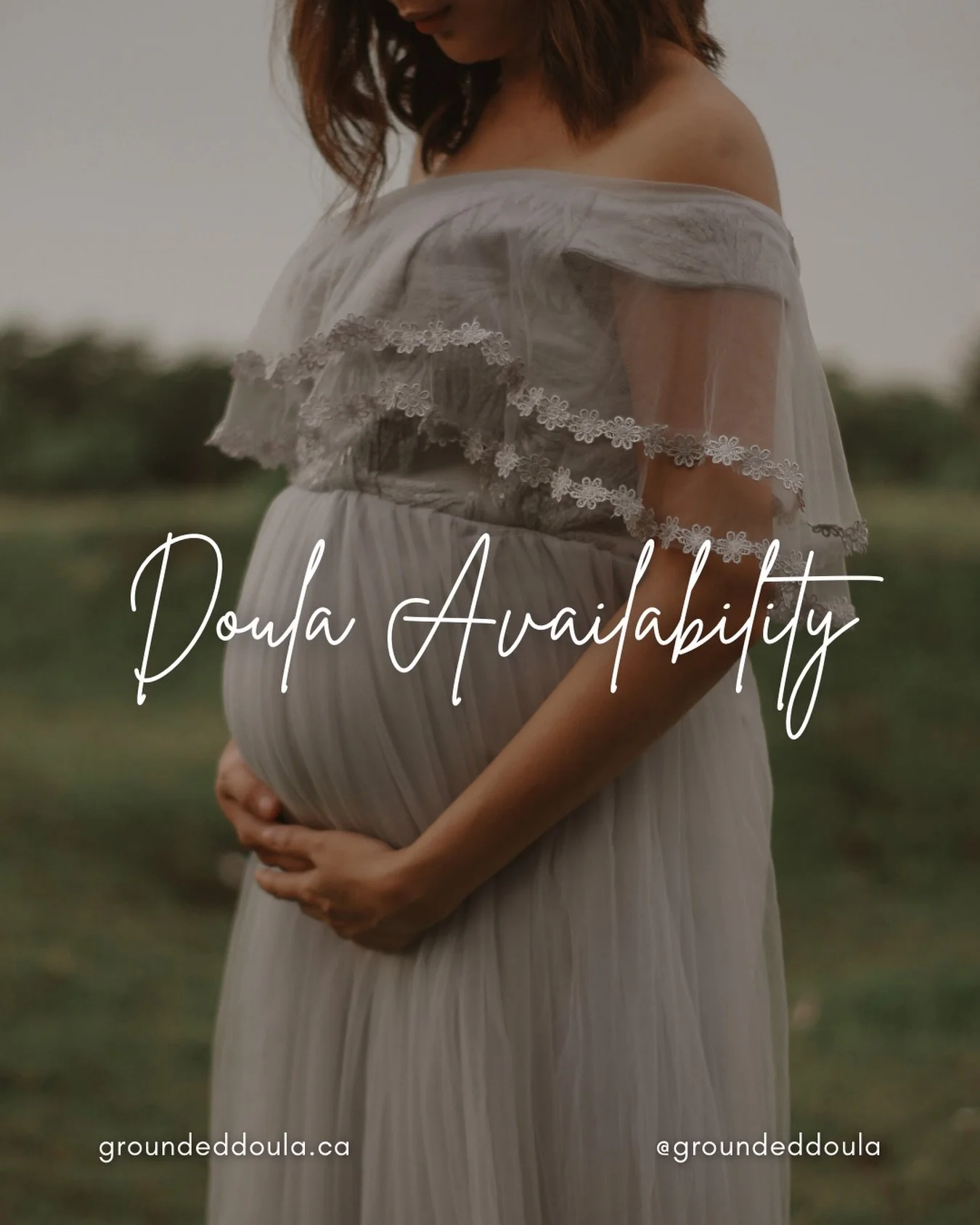 ✨ My current doula availability ✨

Hi friends! 👋 This post will be pinned + updated with my availability for folks in London ON (or anywhere virtually).

🌿 BIRTH AVAILABILITY

SEPT &mdash; FULL
OCT &mdash; 1* (late)
NOV &mdash; 2
DEC &mdash; 2

202