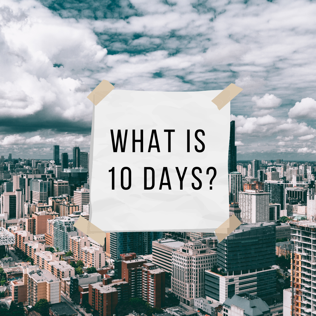 10 days from meaning