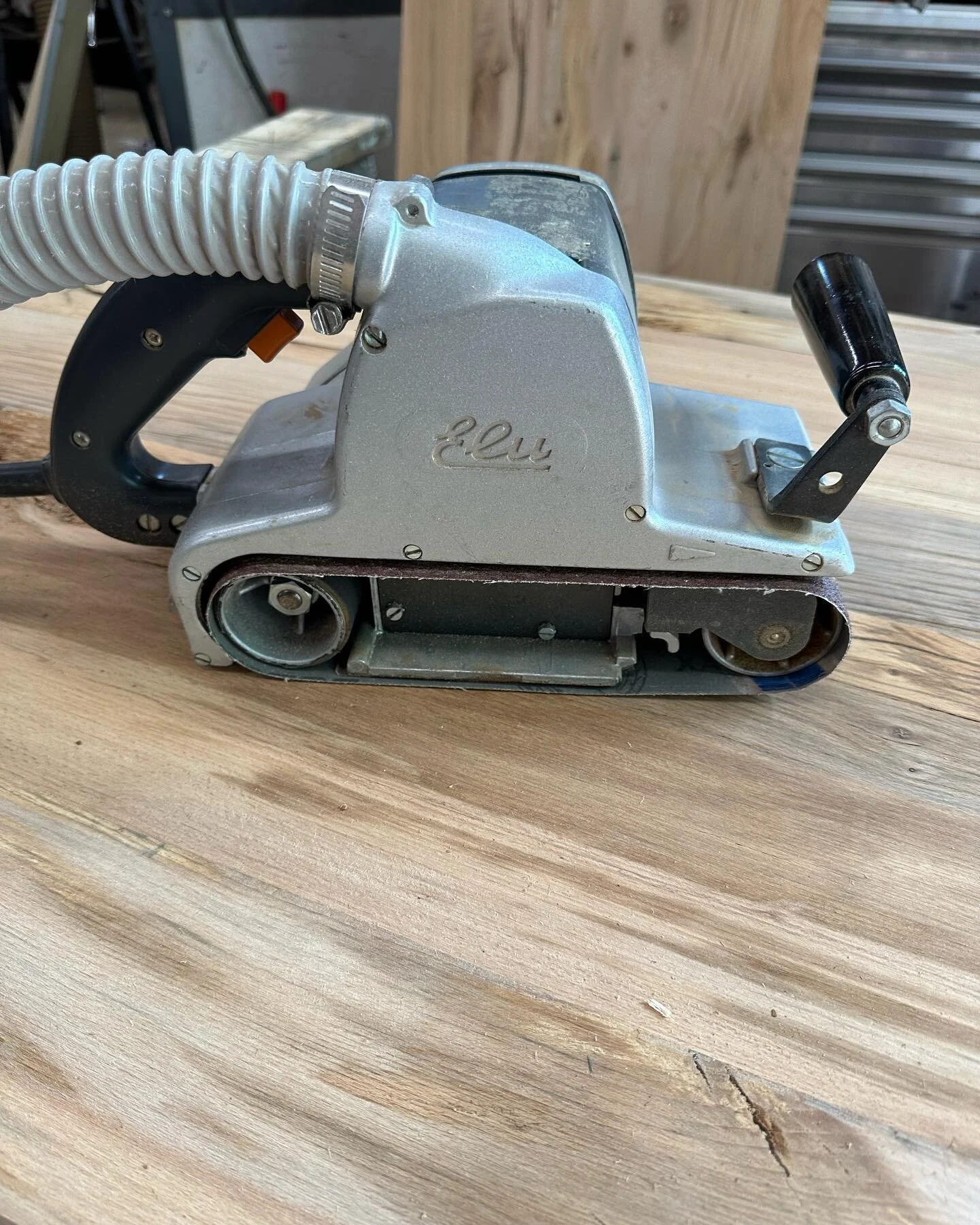 Elu belt sander 220 volt very powerful great belt sander