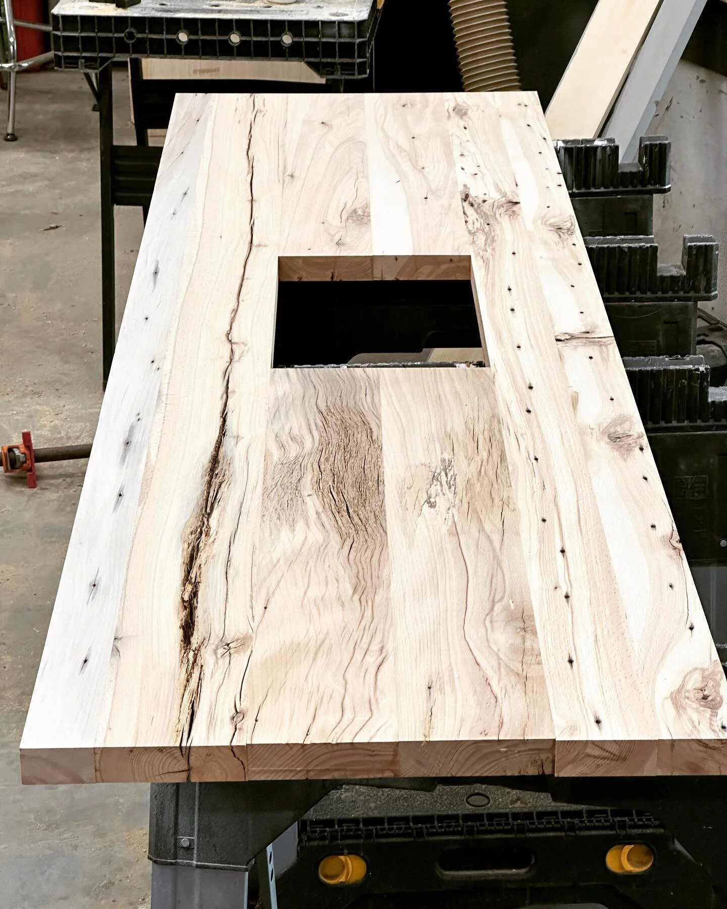 Well that’s enough sanding for today time to wash some sawdust down