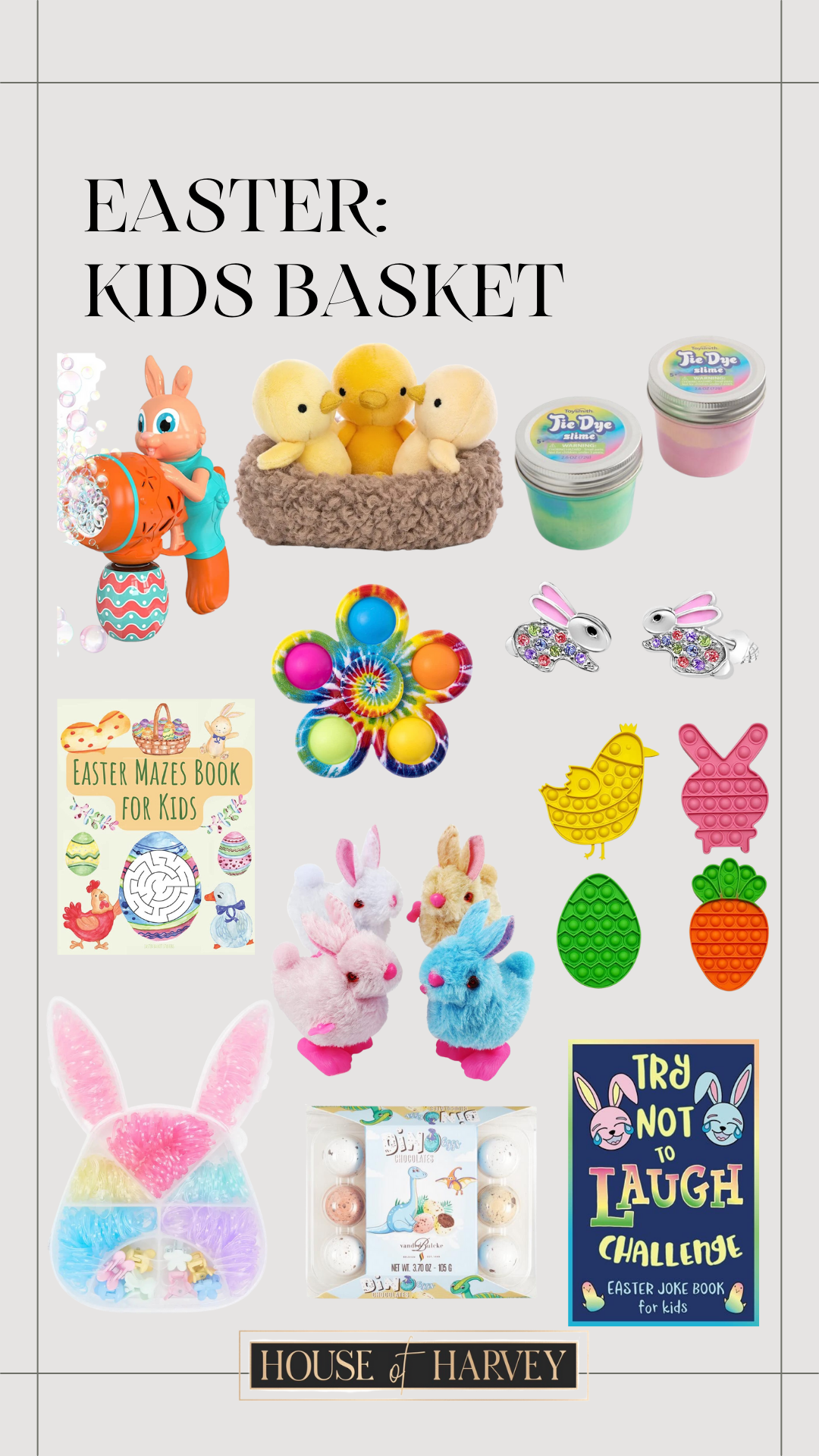 Easter Basket Ideas That Aren’t a Bunch of Junk — House of Harvey