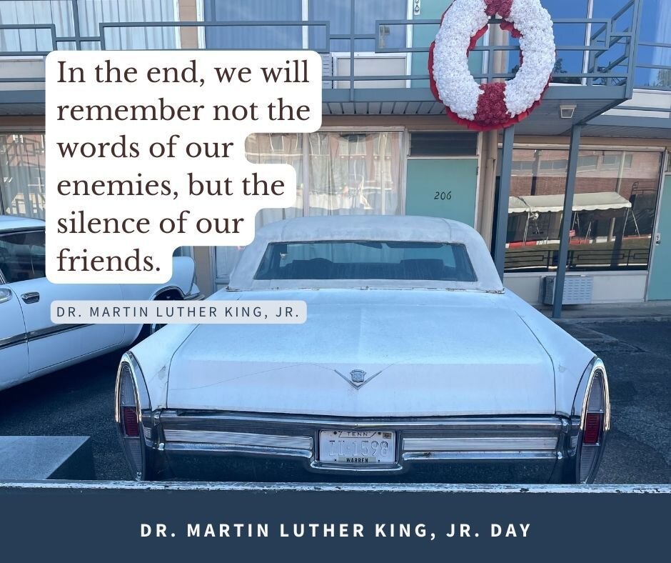 🕊️ Reflecting on MLK Day and my profound October 2023 journey to the Lorraine Motel in Memphis, where Dr. Martin Luther King, Jr.&lsquo;s voice was silenced but his legacy eternally ignited. 

Amidst the walls echoing with history, I felt a whirlwin