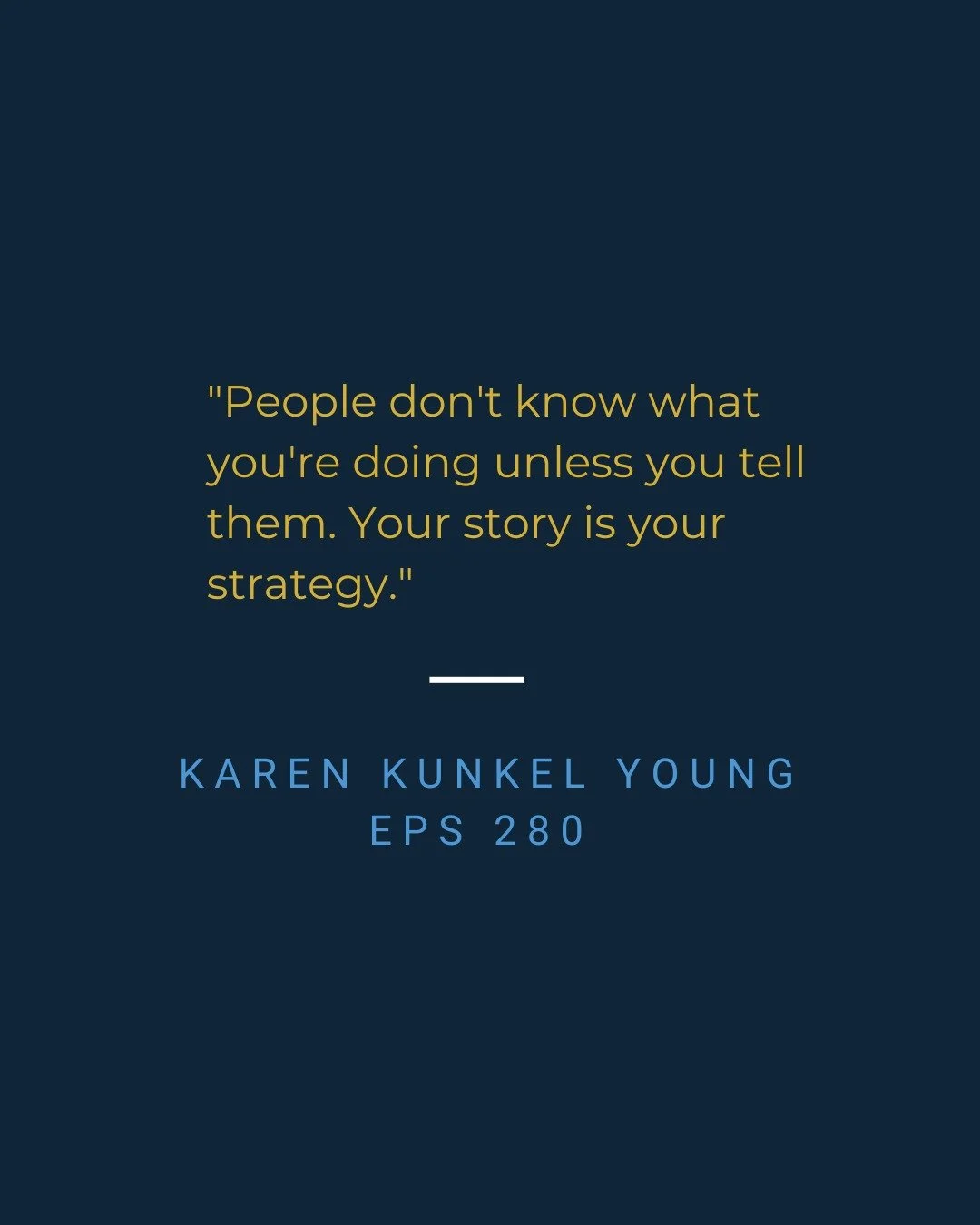 "The safe pair of hands won't get you to the next level."

If you've been showing up, delivering, executing, and still feeling invisible at the top, this episode is your mirror. 🪞

Executive coach Karen Kunkel Young joins Lori on A World o