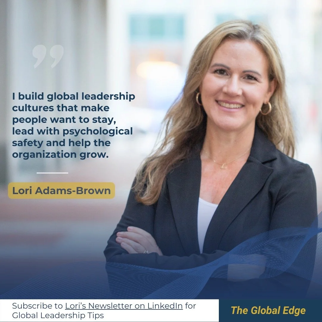 In my career across continents and across industries, one pattern has become clear. Everything rises and falls on the leadership culture we cultivate. If you want to attract and retain the best leaders, you must cultivate an environment where they wa