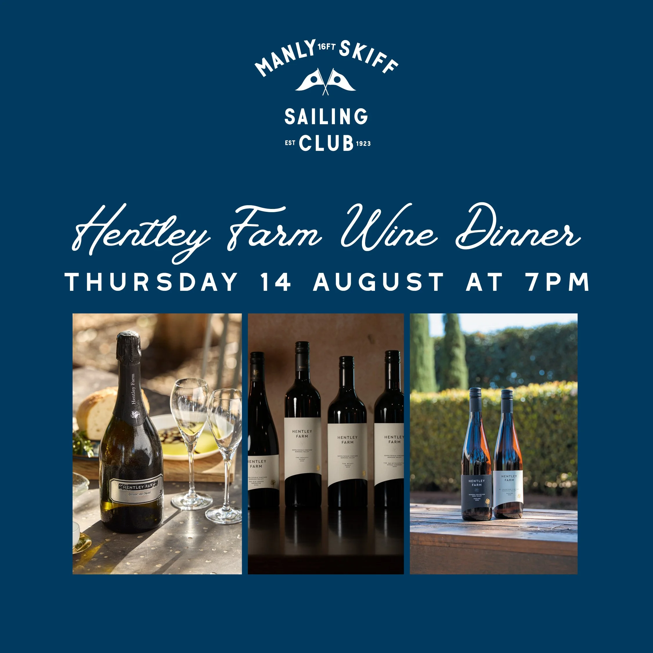 Hentley Farm Wine Dinner - Thursday 14th August 2025