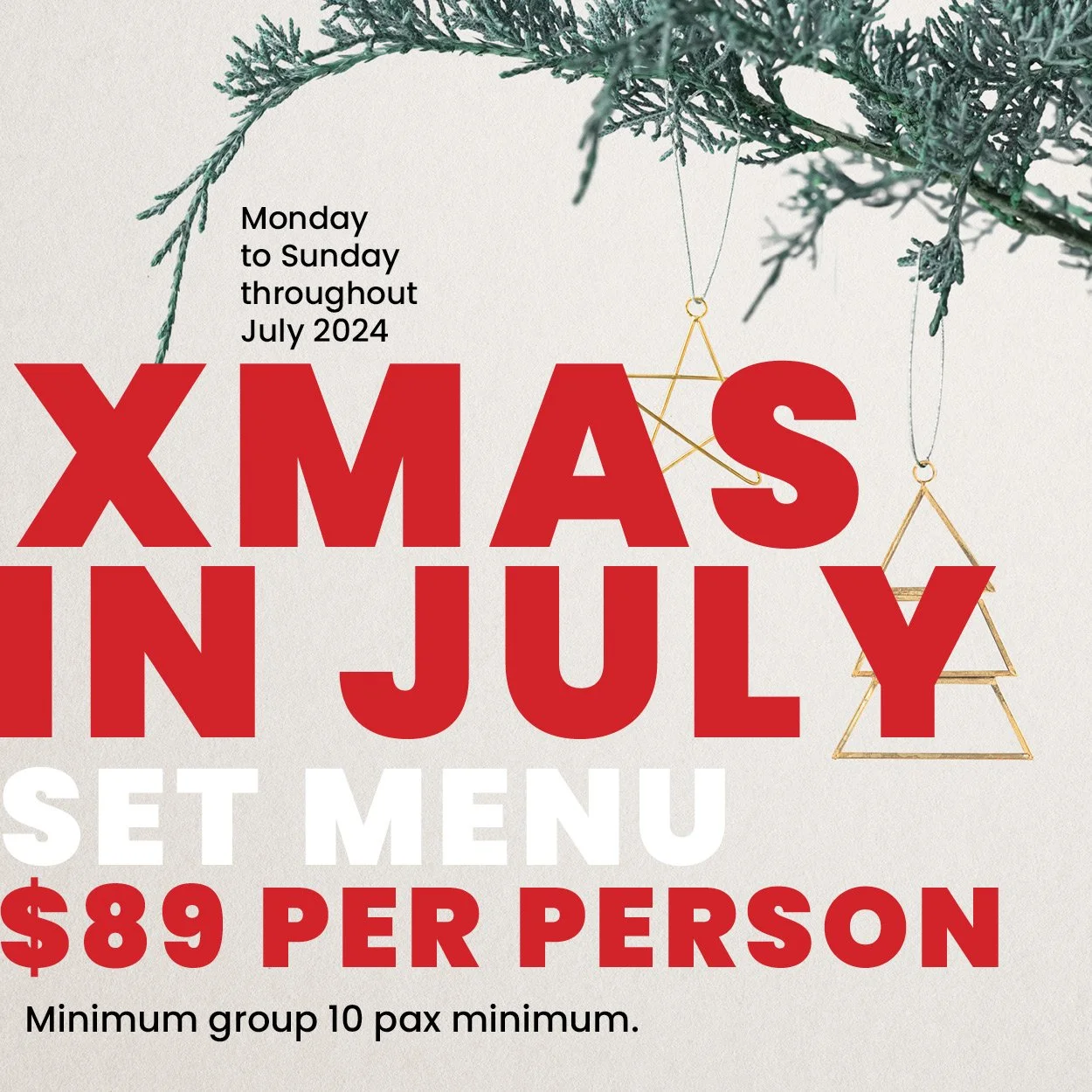 Christmas In July at Manly Skiff