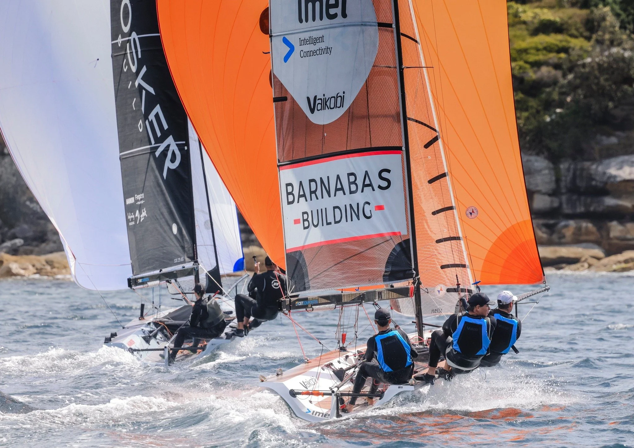 A few locals might&rsquo;ve raised an eyebrow, but giving up Sundays to race at Belmont could be the move that sets IMEI Barnabas Building (@imeibb16skiff) up for back-to-back glory.

Extra time on the Lake Macquarie track has been key prep for skipp