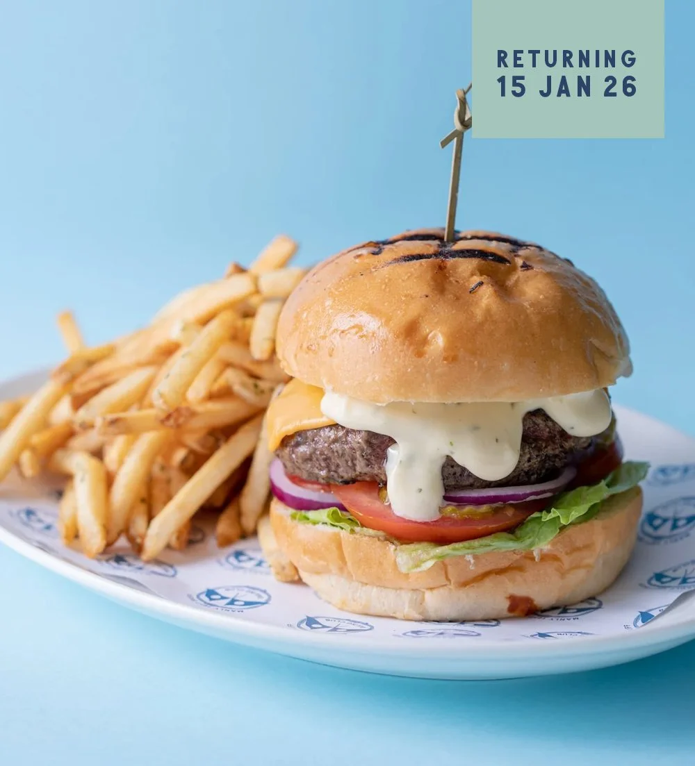 Thursday: Burger Night // M $16 | NM $18 