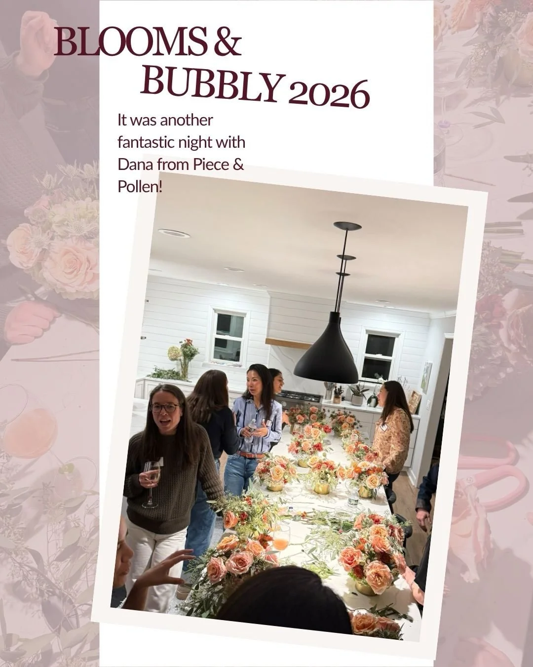 One of our favorite annual events is now in the books! Thank you so much, as always, @piece_and_pollen
🥂💐
