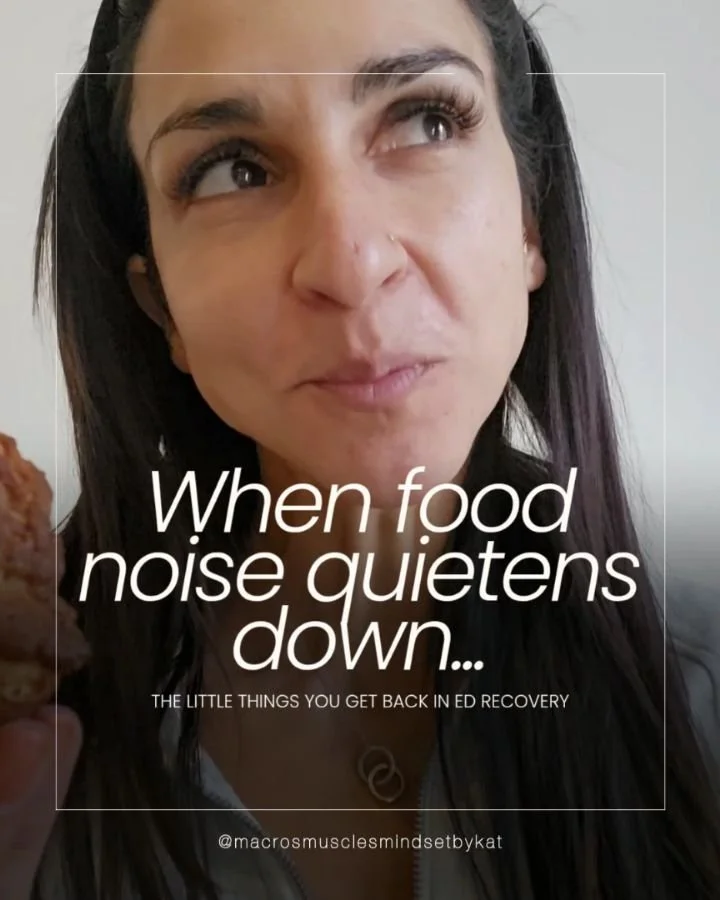 For a long time, my brain was a non stop loop of calculation and guilt. 

I thought I just lacked willpower, but I actually lacked mental space. 

When you are constantly obsessing over your next meal, you are not actually living your life. 🧠🚫🥘

K
