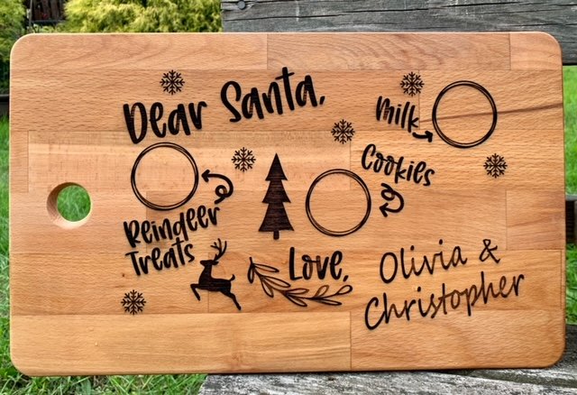 Dear Santa Treats Board