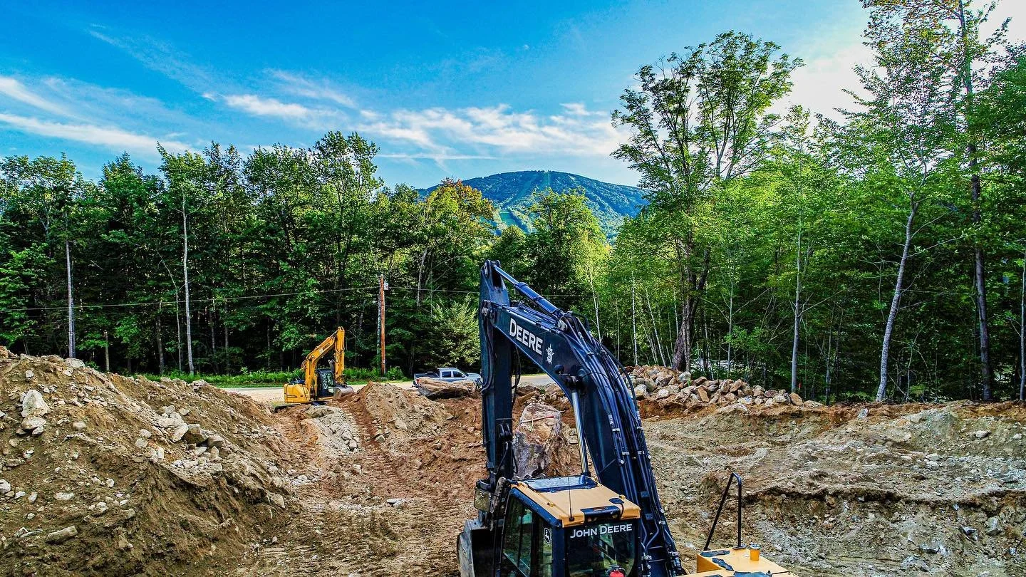 Excavation is underway for Stone House