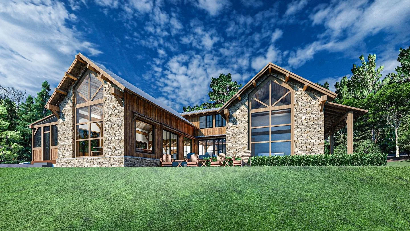 A rendering to date for Stone House