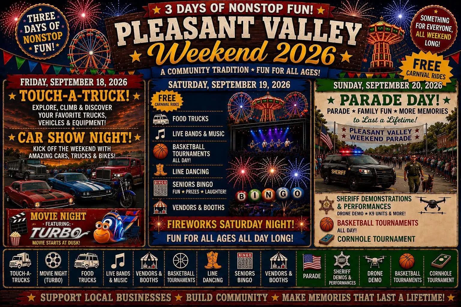 Pleasant Valley Weekend 2026