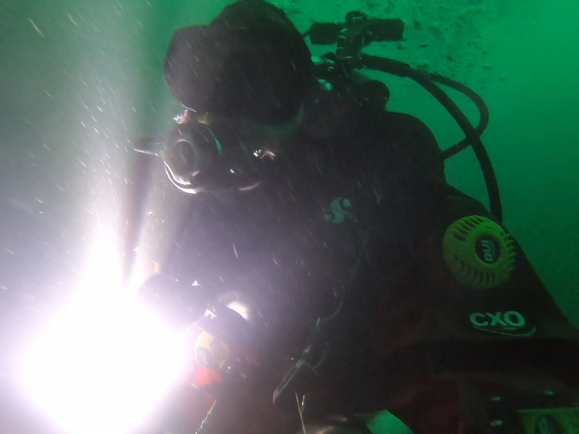 Drysuit diving