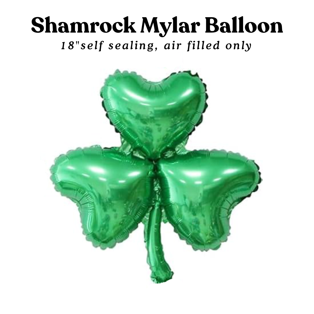 Shamrock Mylar Balloon