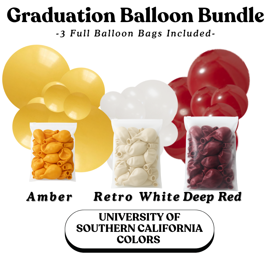University of Southern California  Graduation Balloon Bundle