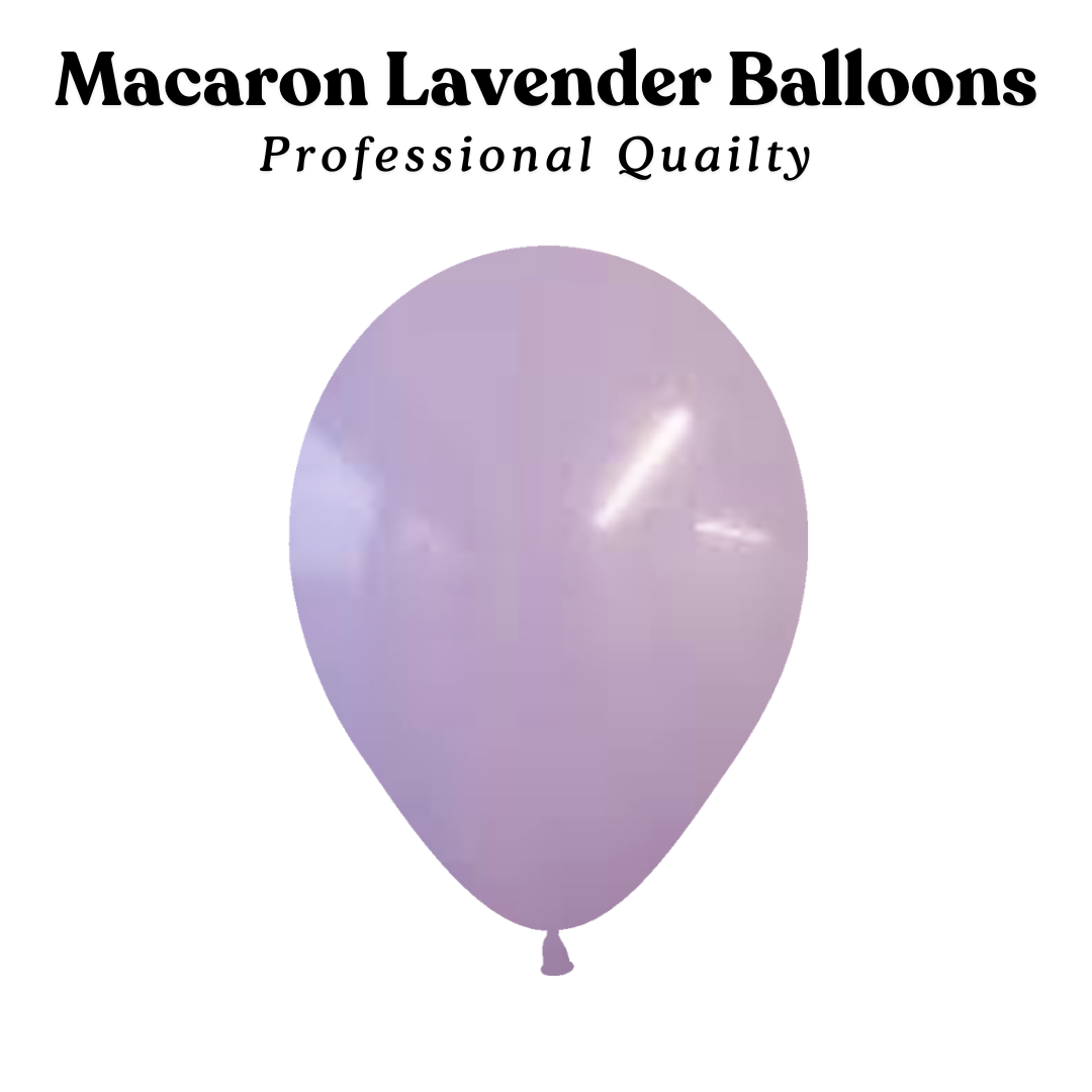 Macaron Lavender Kalisan Balloons