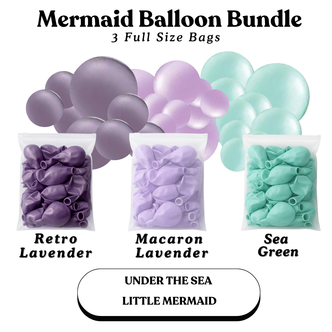Mermaid Balloon Bundle