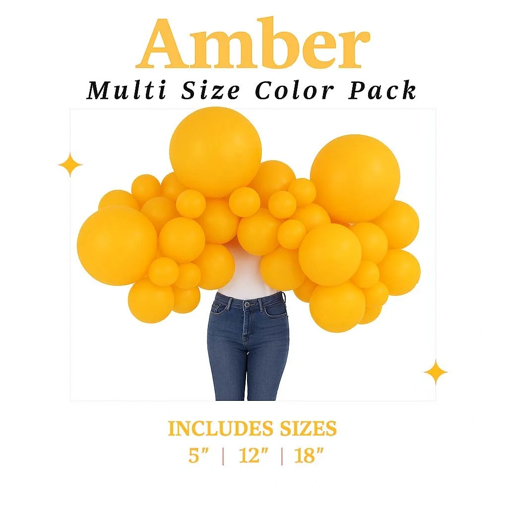 Amber Balloon Pack