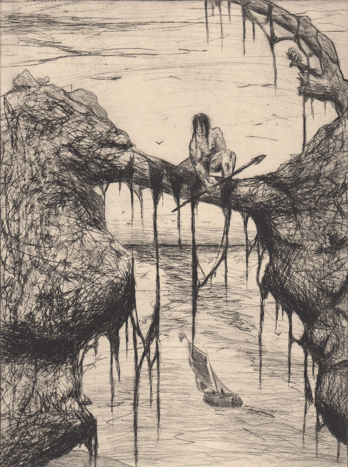 TARZAN ETCHING / PRINT EDITION NUMBER 10