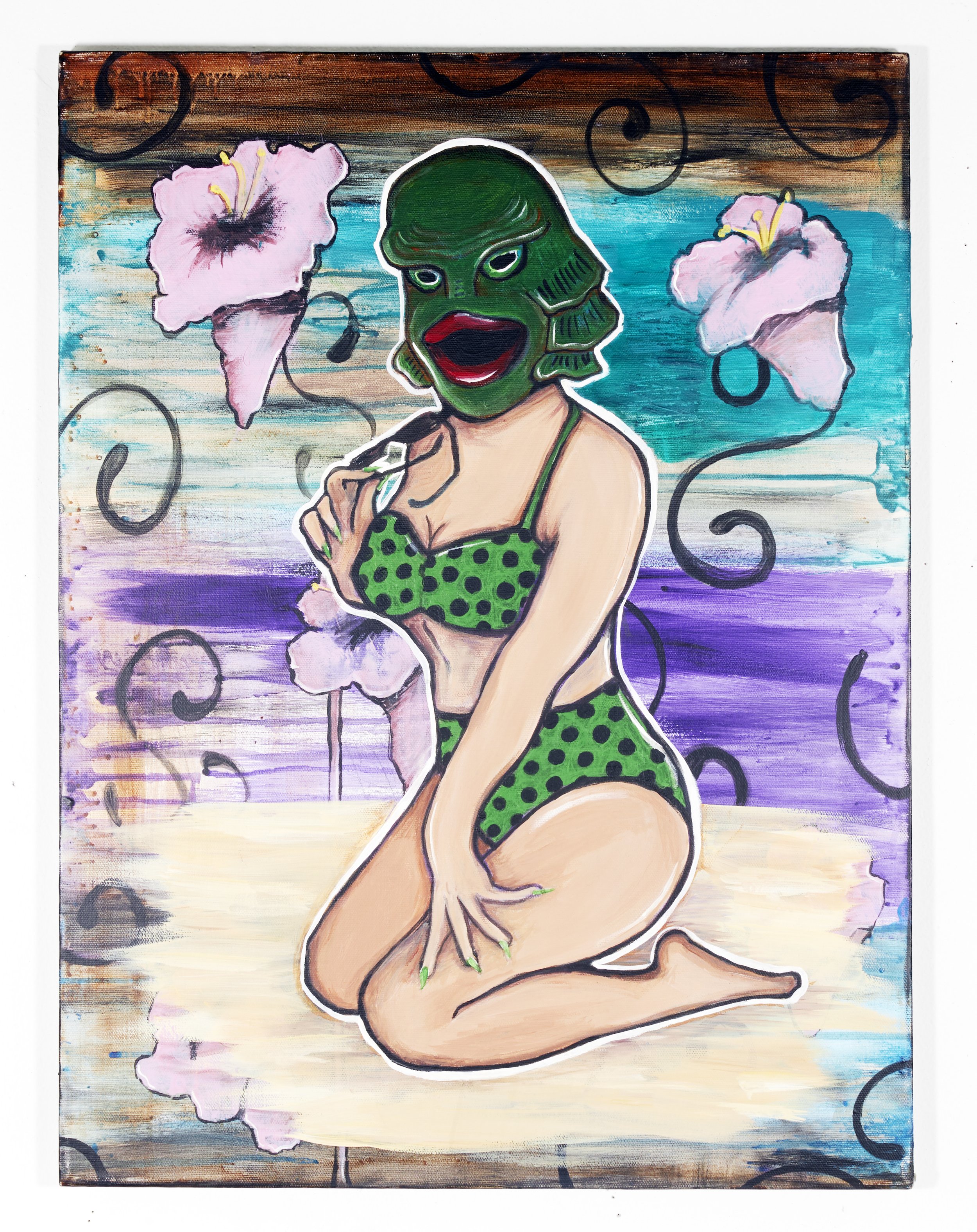 Creature Pin Up Prints
