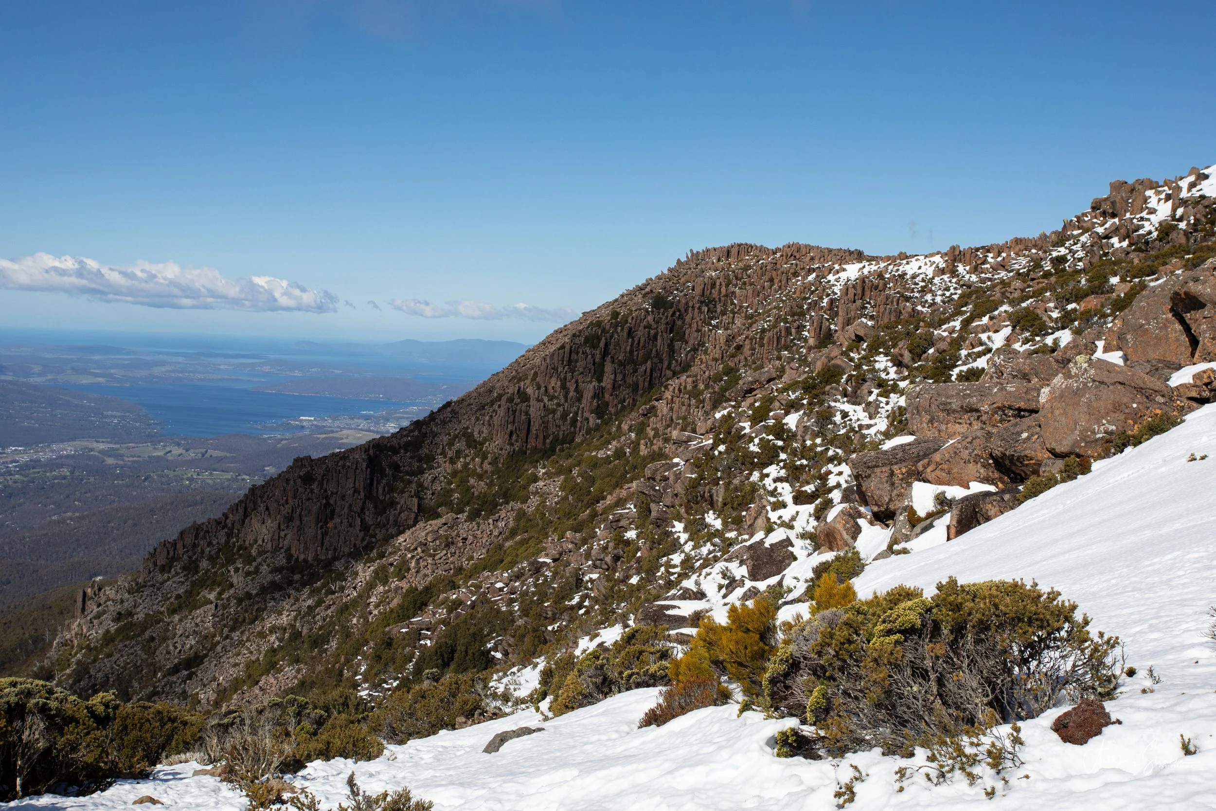 View of Mount Wellington