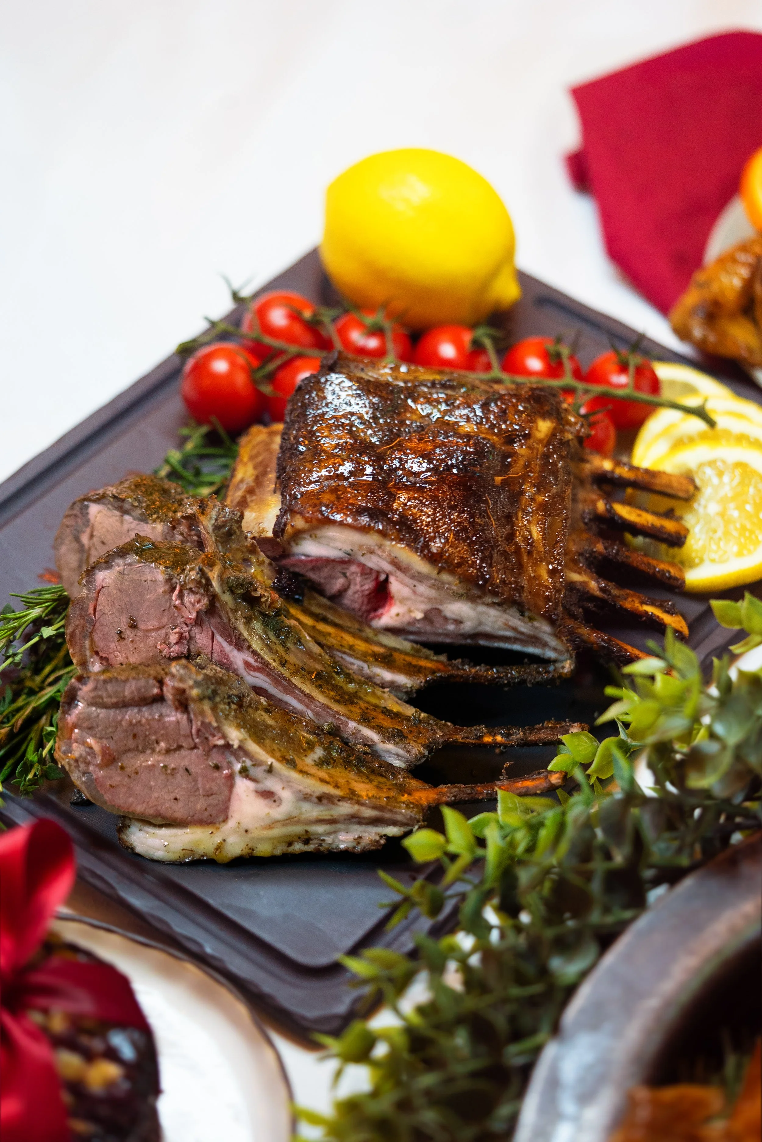 Swissbake Christmas Roasted Bone-in Lamb Leg