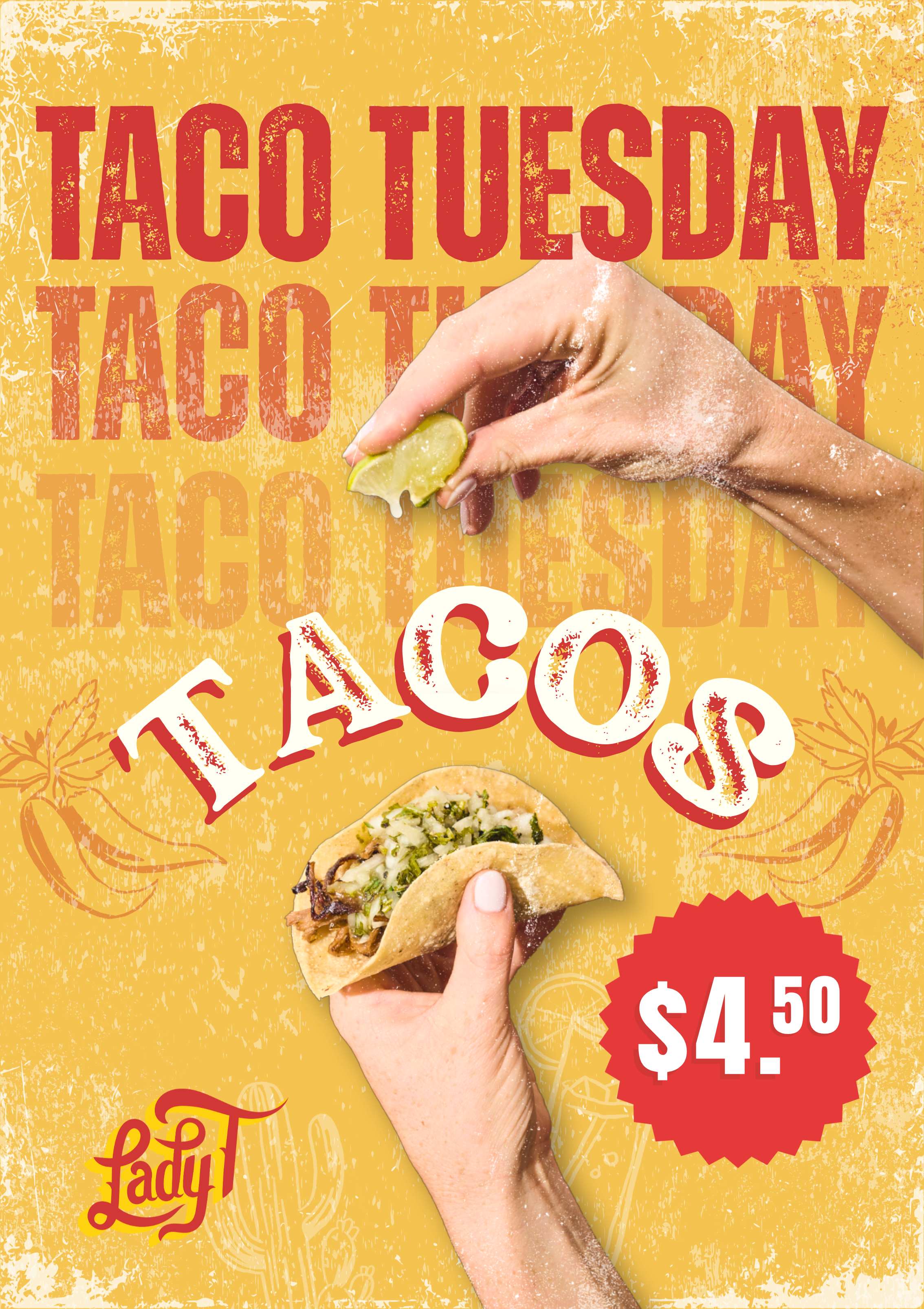Taco Tuesday at Lady T Bar Cremorne — $4.50 tacos every Tuesday