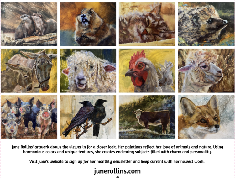 2024 Art Calendars Now Available! — June Rollins