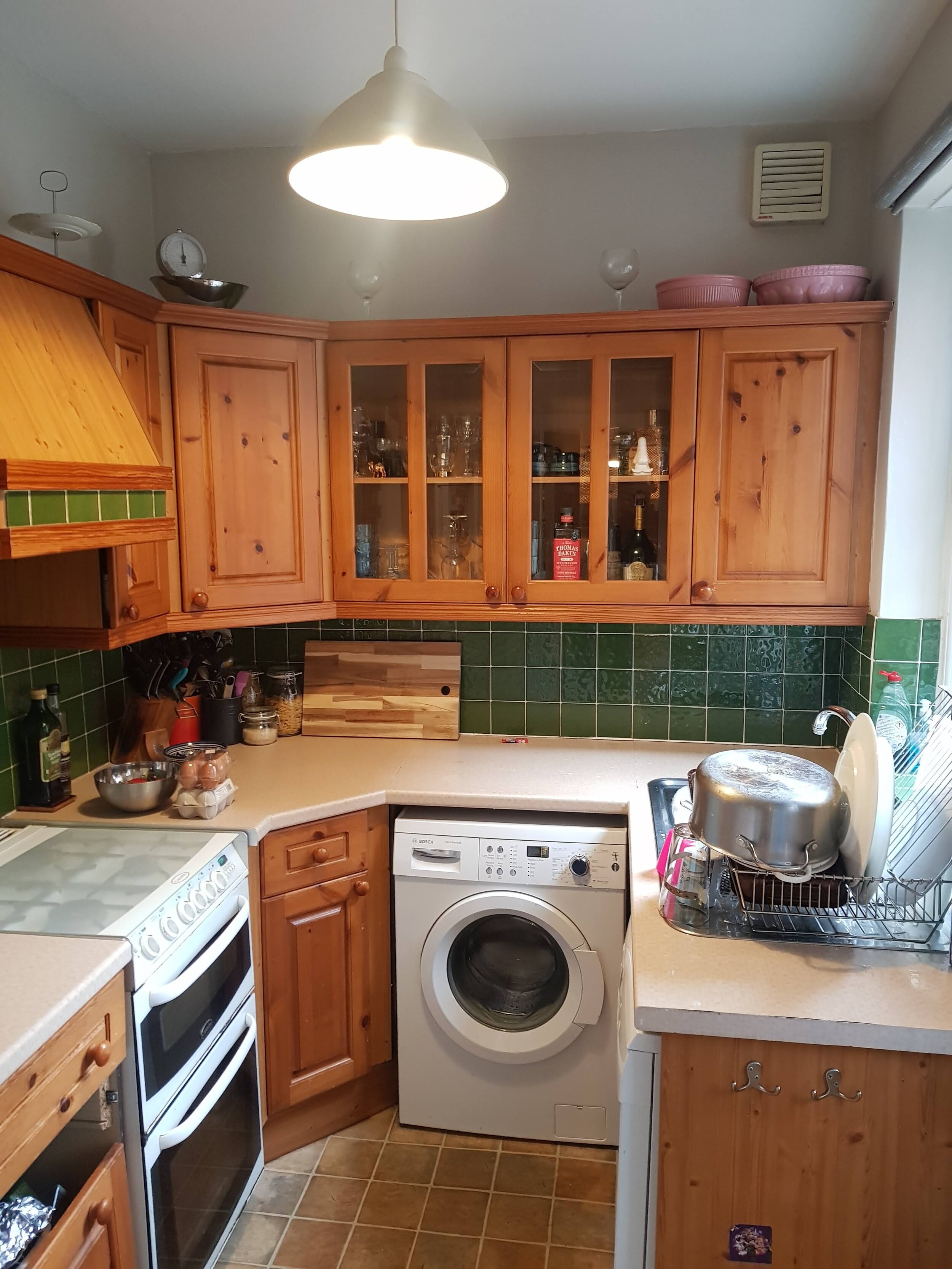 DSD Kitchen Knock through in Greystones Sheffield Before photo