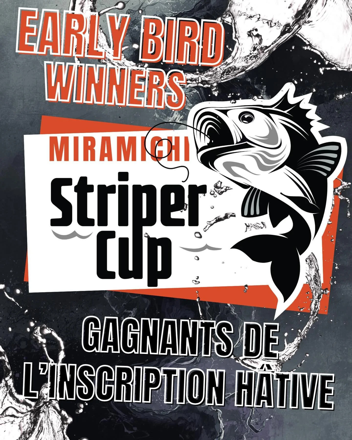 Congratulations to our Early Bird Draw winners!!!

Team 46 &mdash; Captained by Jeremy Johnson has won the $1,000 FXR gift certificate 

AND&hellip;

Team 80 &mdash; Captained by Jason Paul has taken home the Garmin 7&rdquo; ECHOMAP UHD2 75sv + Trans