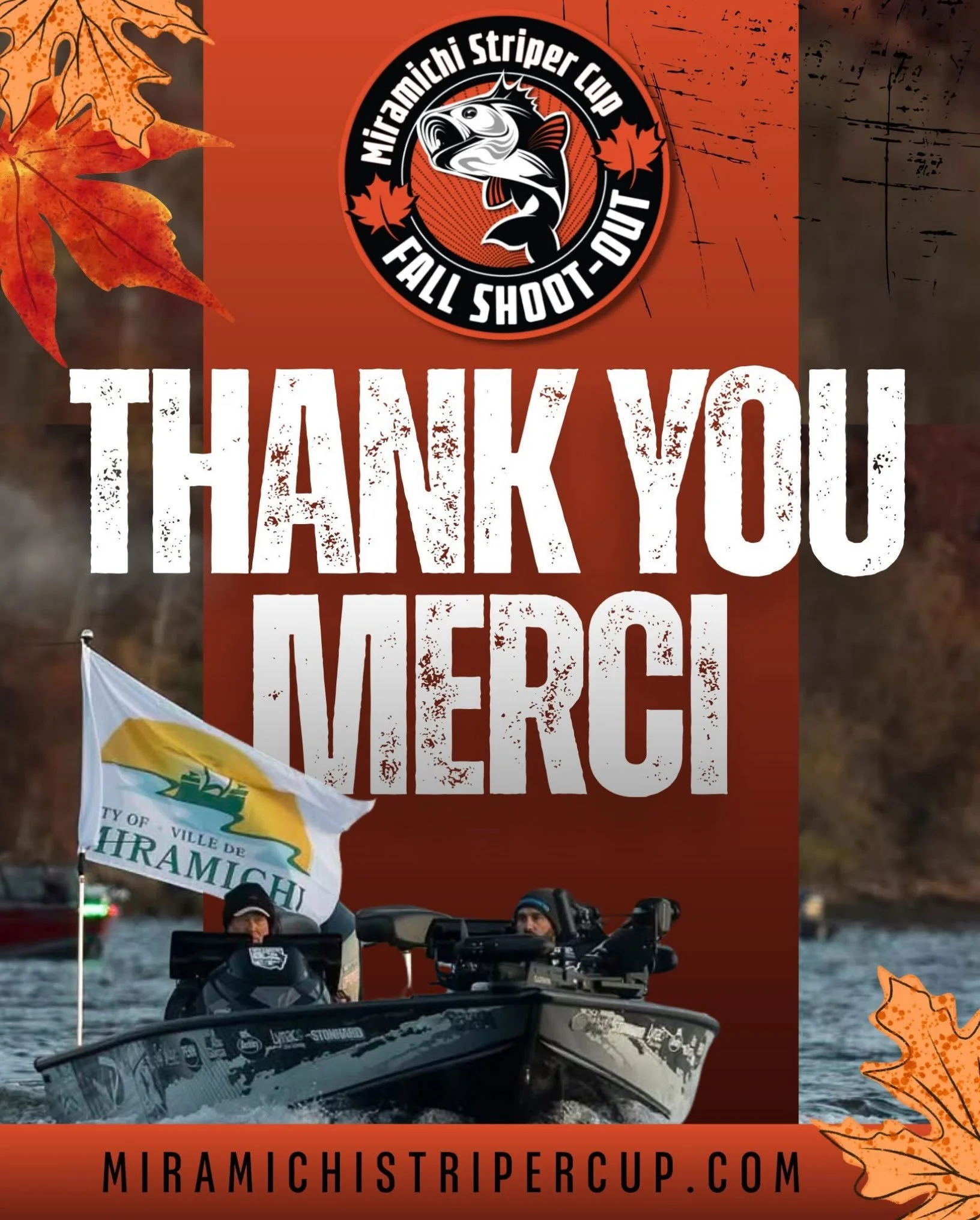 Another Miramichi Striper Cup Fall Shoot-Out is in the books!

A huge thank you to all the anglers who came out and took part in this year's event. Your enthusiasm, sportsmanship, and love for fishing are what make this tournament so special.

And to