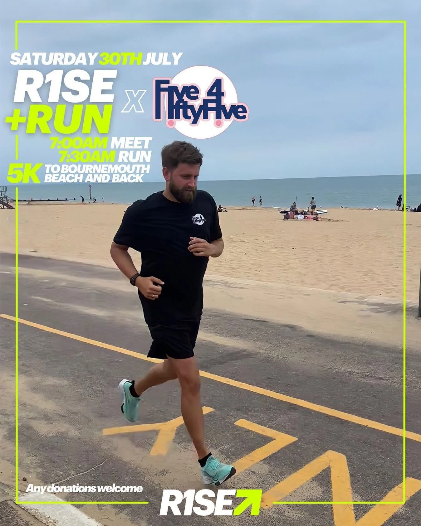 FIVE 4 FIFTY FIVE 🏃🏽&zwj;♂️👊🏼

This Saturday as part of our R1SE &amp; Run club we are supporting James Keith who is completing an incredible charity event to help raise money to support The Stroke Rehabilitation Ward. 

This is his story below ?