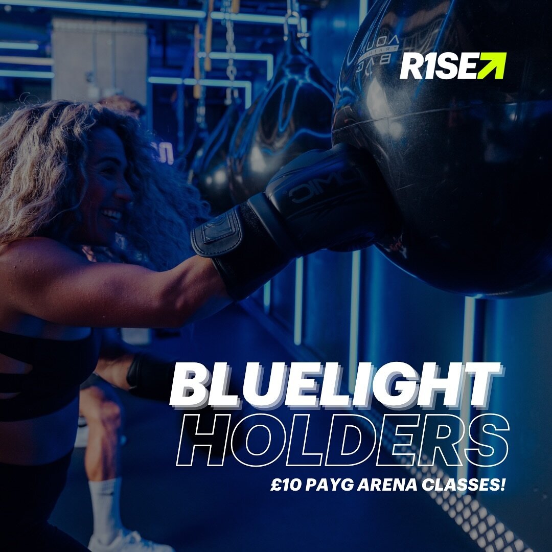 💙 BLUELIGHT CARD HOLDERS!!! 💙

Calling all BLUELIGHT card holders, we&rsquo;ve got a special discount for you! 👀⚡️

Join us for our PAYG classes for just &pound;10 per class instead of &pound;15!! 🤩

To book a space in one of our Arena classes ju