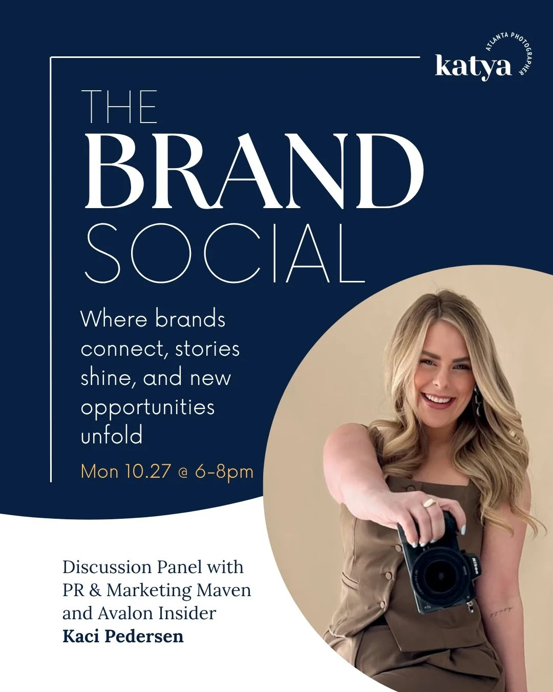The Brand Social is SOLD OUT 🎉🎉🎉

I can&rsquo;t wait to welcome a full house this Monday, October 27th, for an evening that&rsquo;s part celebration, part connection, and all good energy. 

This one&rsquo;s extra special - we&rsquo;re combining my