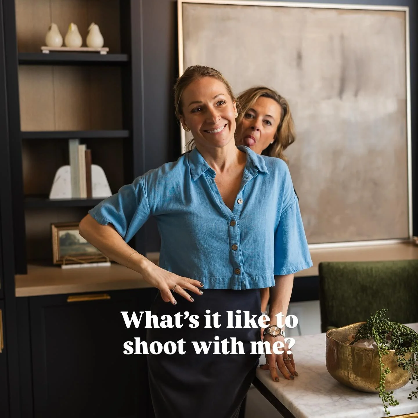 A little bit of strategy, a little bit of therapy, and a whole lotta laughter!

I&rsquo;ll hype you up, fix your hair, tell you exactly what to do with your hands, and probably make you laugh mid pose. 

We&rsquo;ll move a lot, dance, most definitely