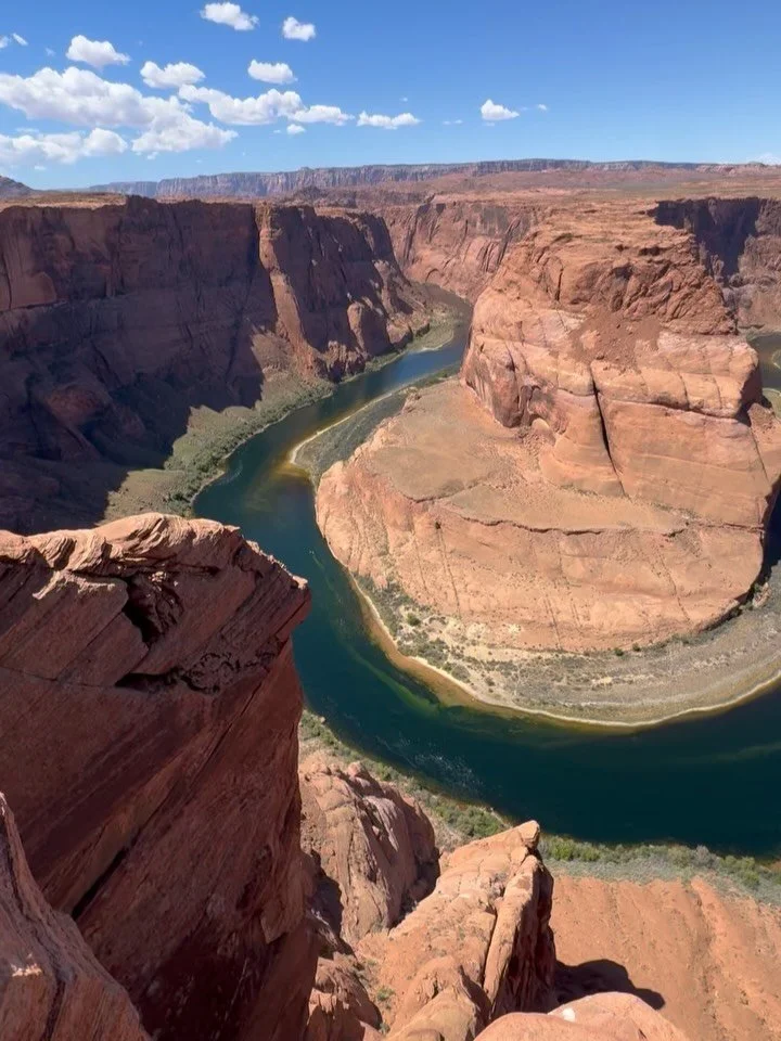 On day 3 we took another road trip this time towards the no man&rsquo;s land deep in the desert where indigenous peoples live, antelope canyon, for a guided tour but on the way we stopped at horseshoe bend because duh! Lake Powell is magnificent! But
